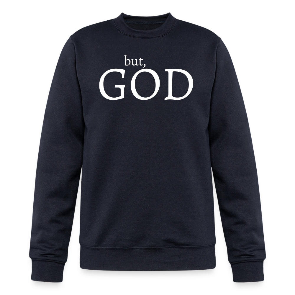 but God Champion Unisex Powerblend Sweatshirt - navy
