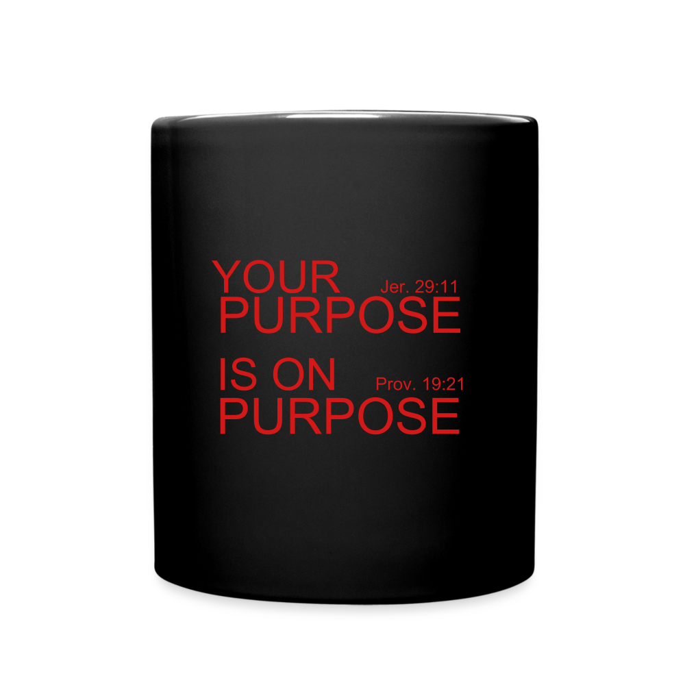 Purpose X2 Full Color Mug - black