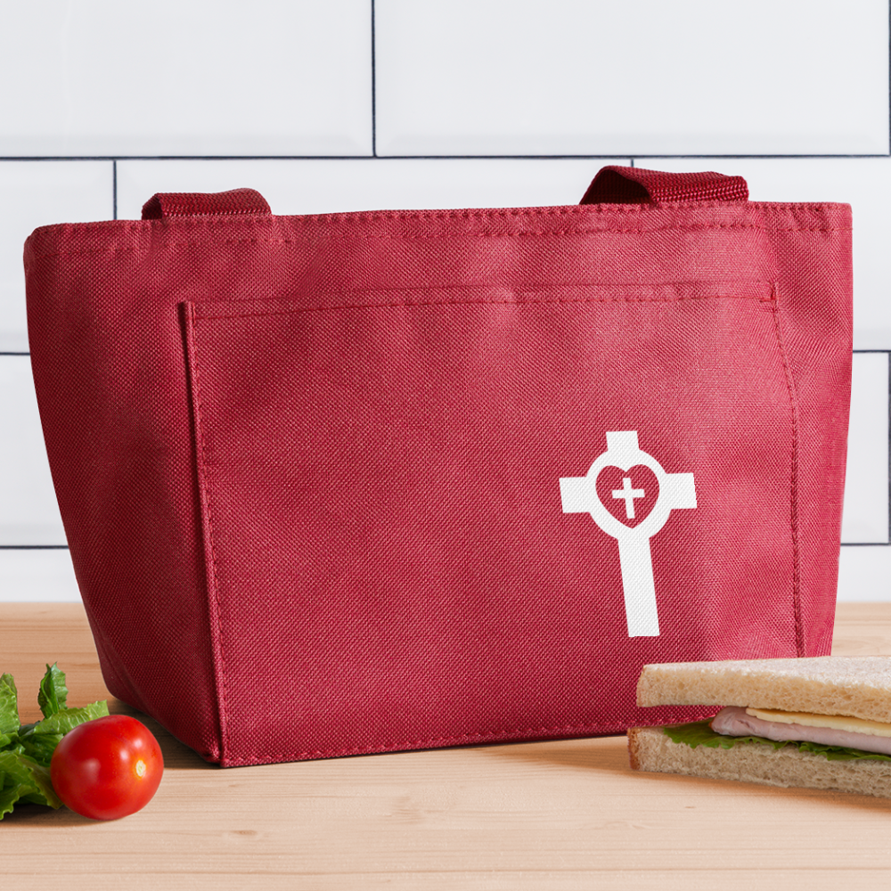 Cross Lunch Box - red