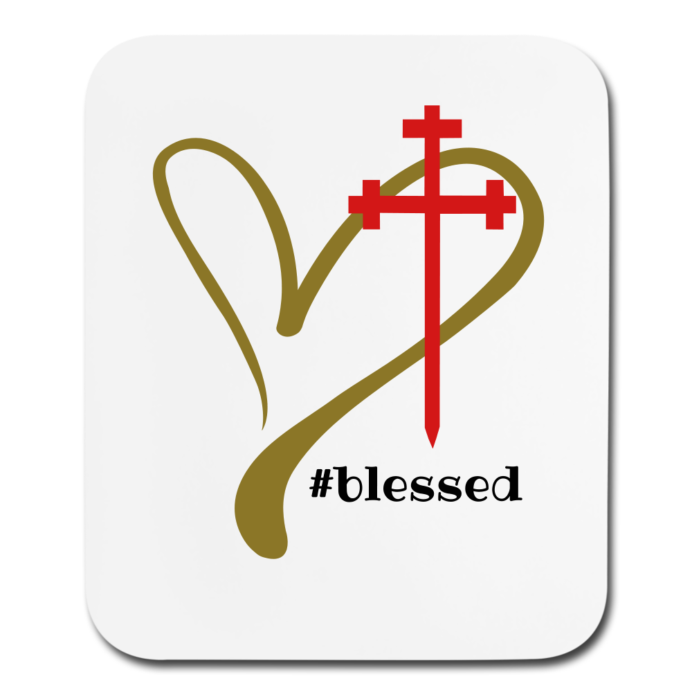 Blessed Mouse pad Vertical Elisheba M6:33