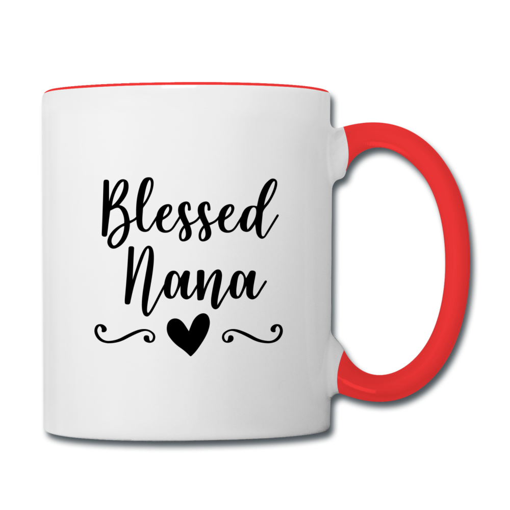 Blessed Nana Contrast Coffee Mug Elisheba M6:33