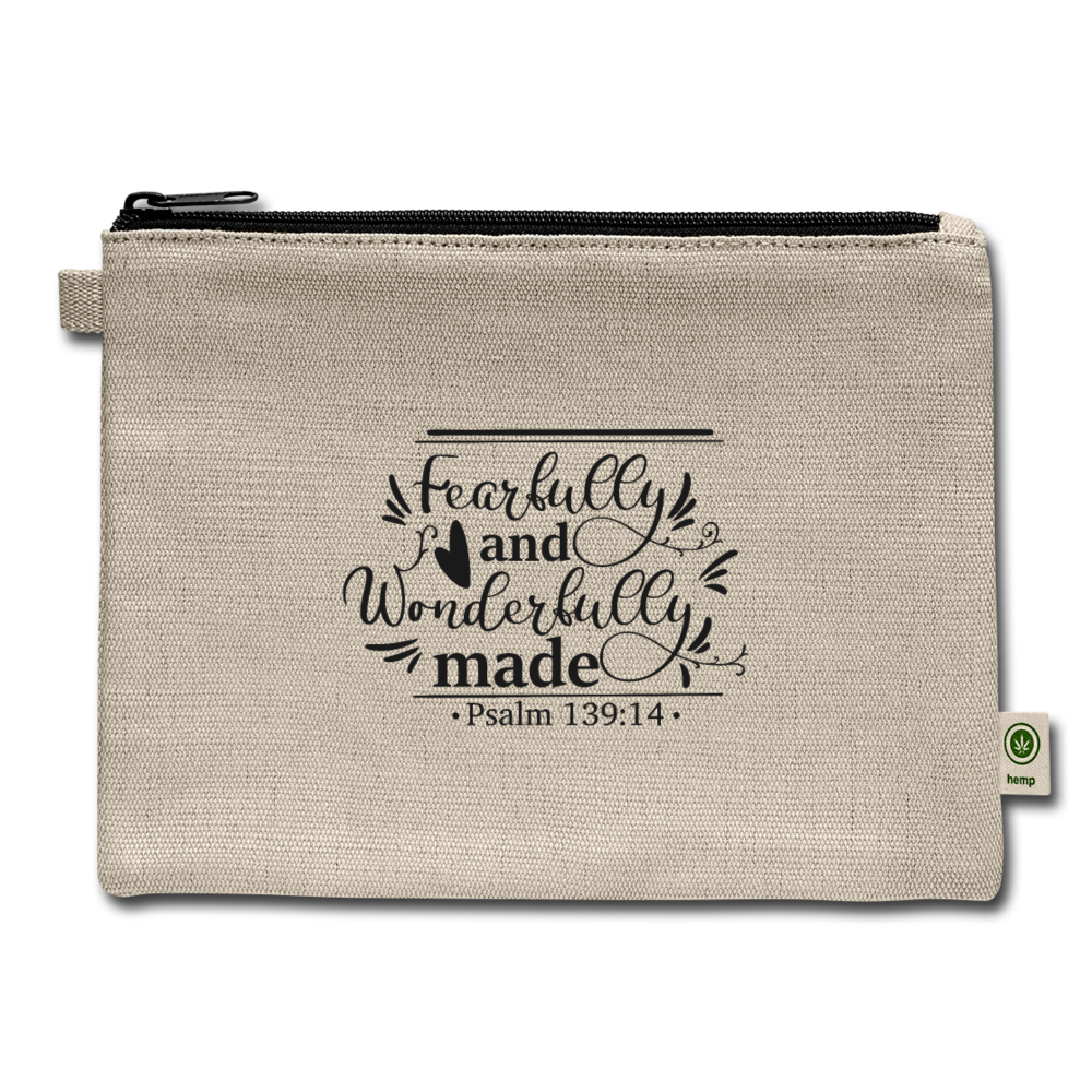 Fearfully & Wonderfully Made Carry All Pouch Elisheba M6:33