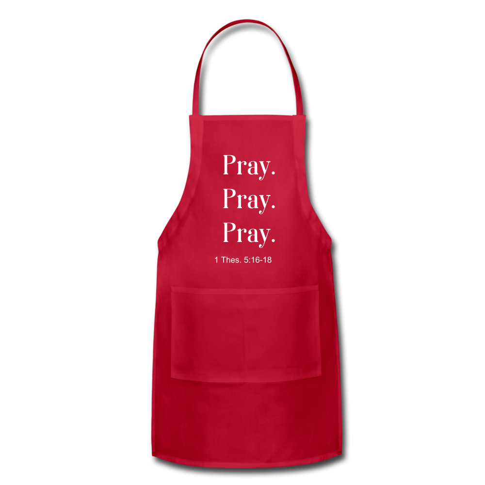 Pray. Adjustable Apron Elisheba M6:33