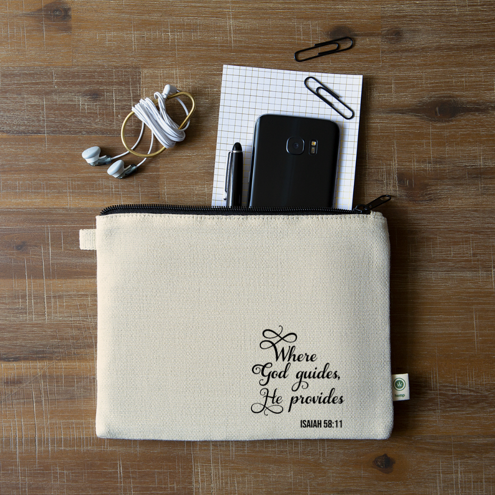 Where God Guides Carry All Pouch Elisheba M6:33