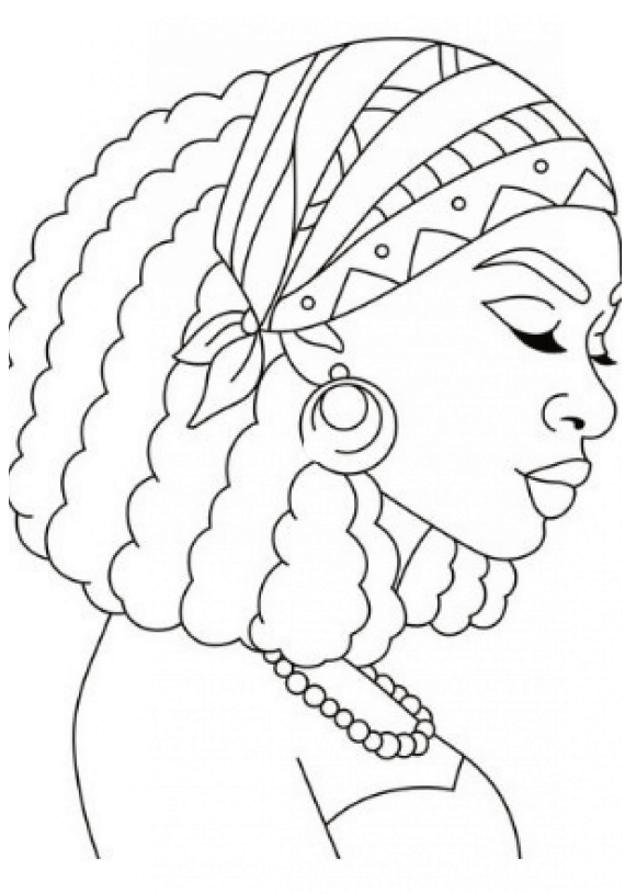 Confident Sistah Self-Care Coloring Book