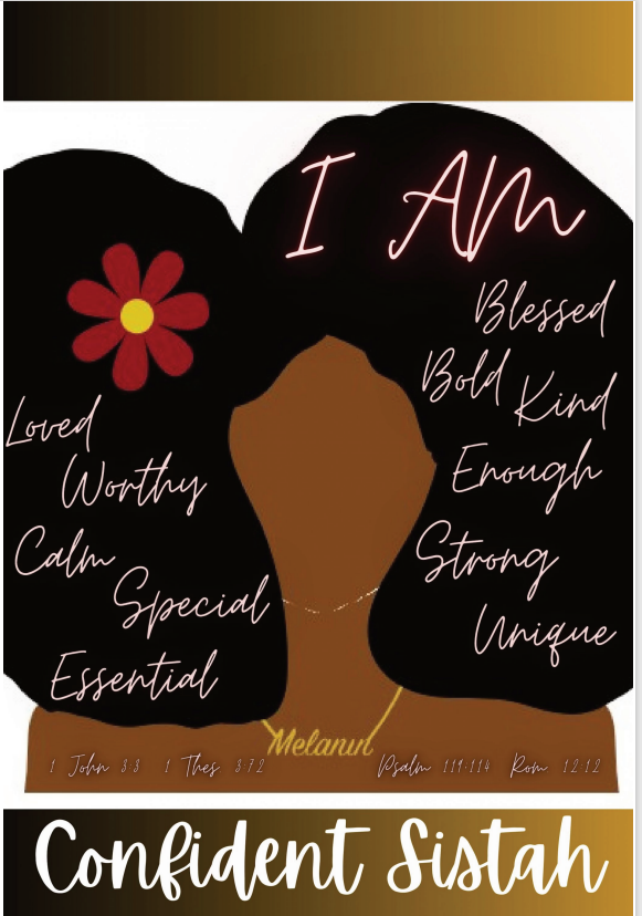 Confident Sistah Self-Care Coloring Book