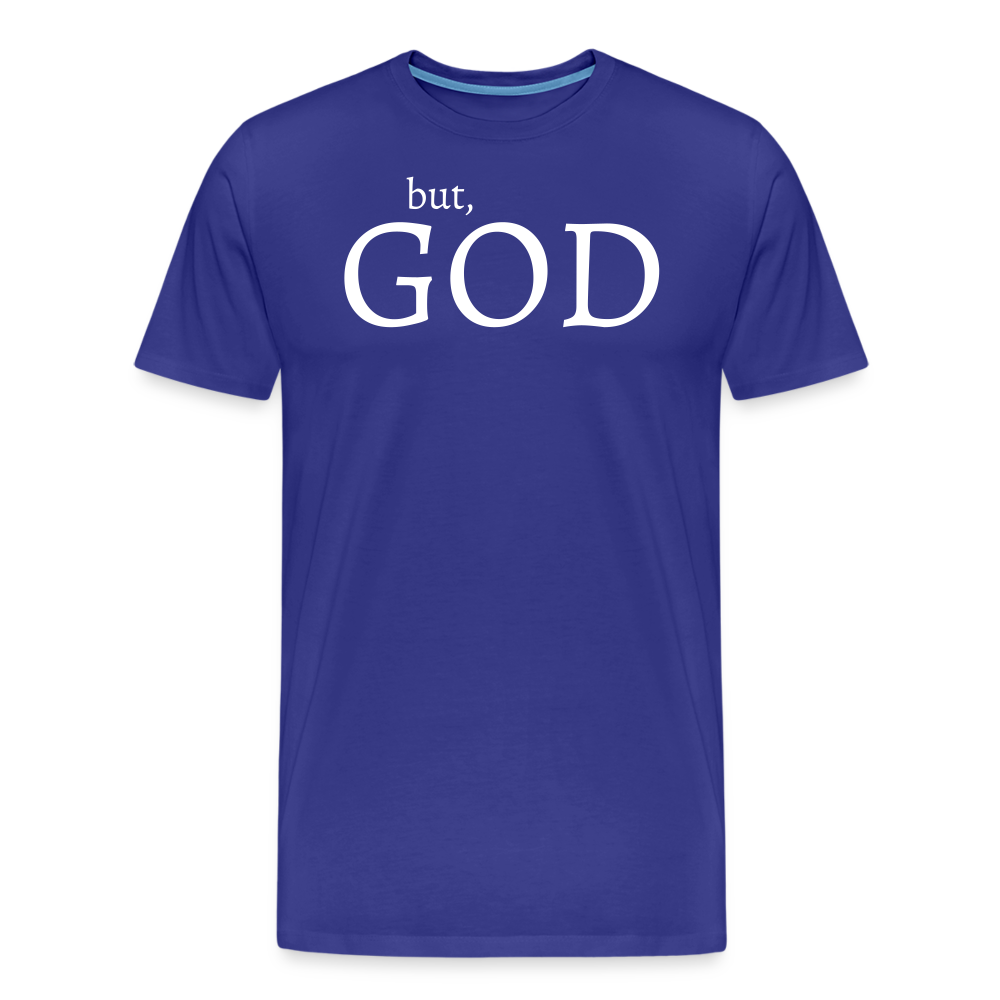 But God Men's Premium T-Shirt - royal blue