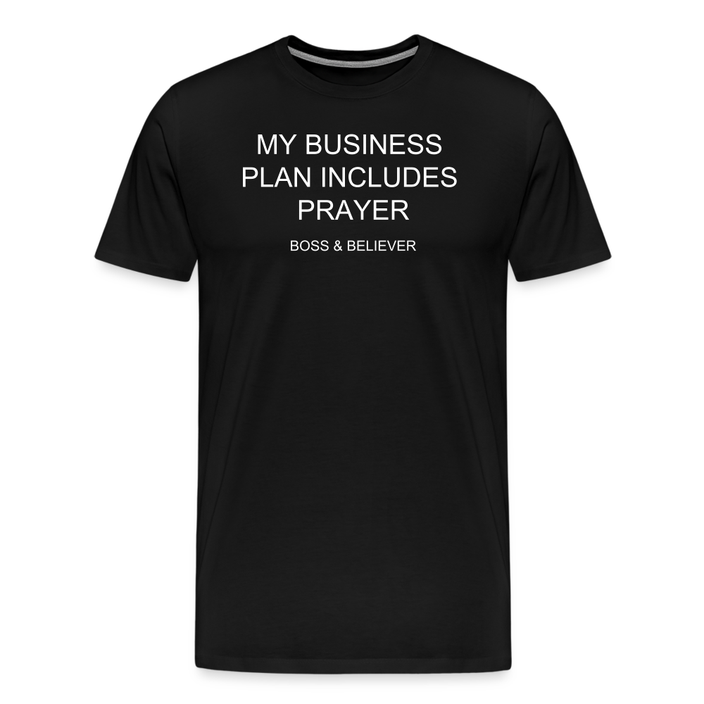 Boss & Believer Men's Premium T-Shirt - black