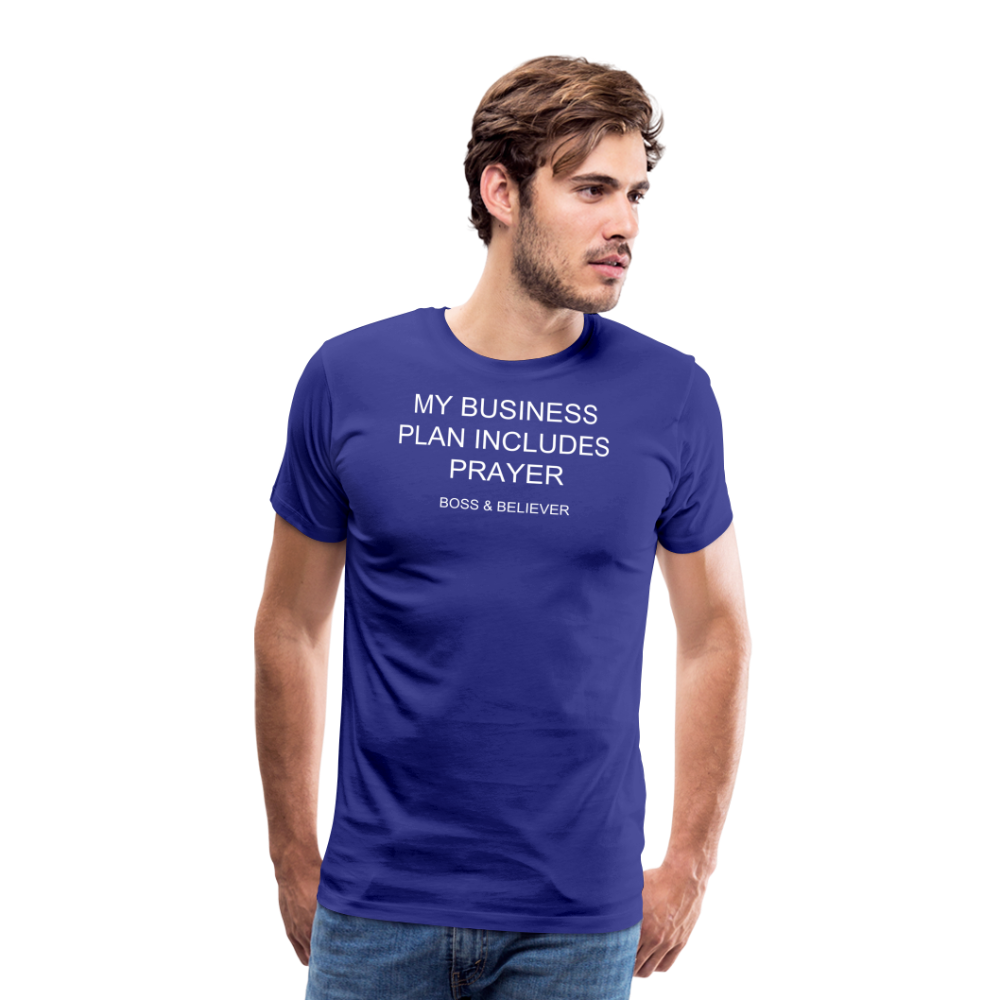 Boss & Believer Men's Premium T-Shirt - royal blue