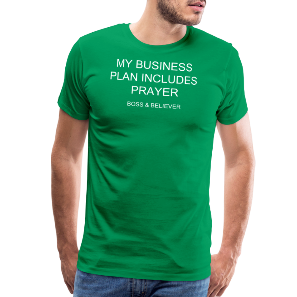Boss & Believer Men's Premium T-Shirt - kelly green