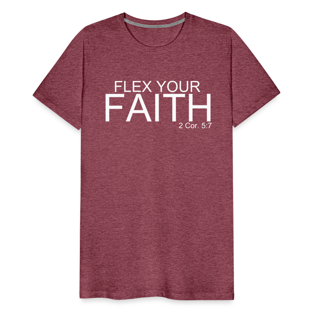 Men's Premium T-Shirt - heather burgundy