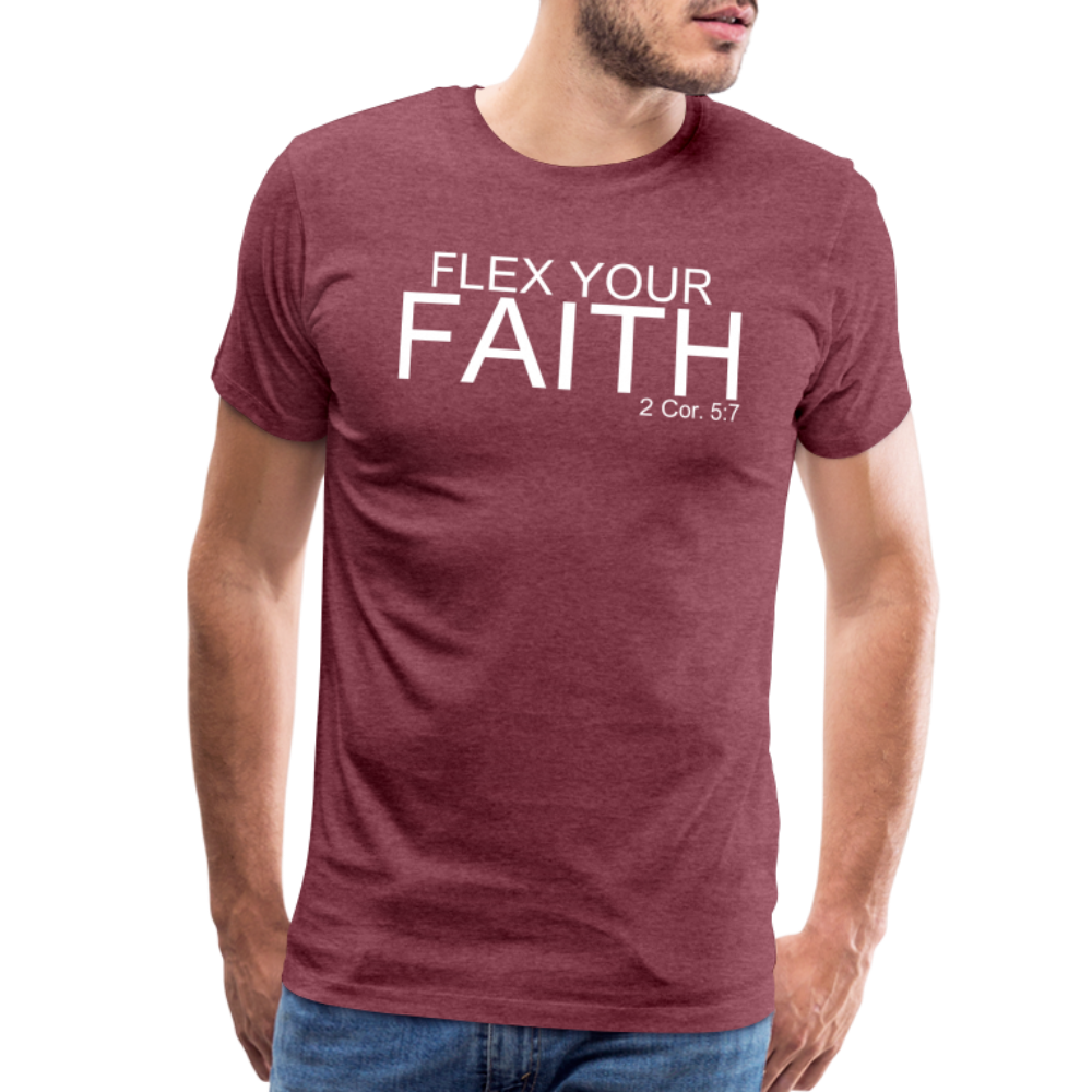 Men's Premium T-Shirt - heather burgundy