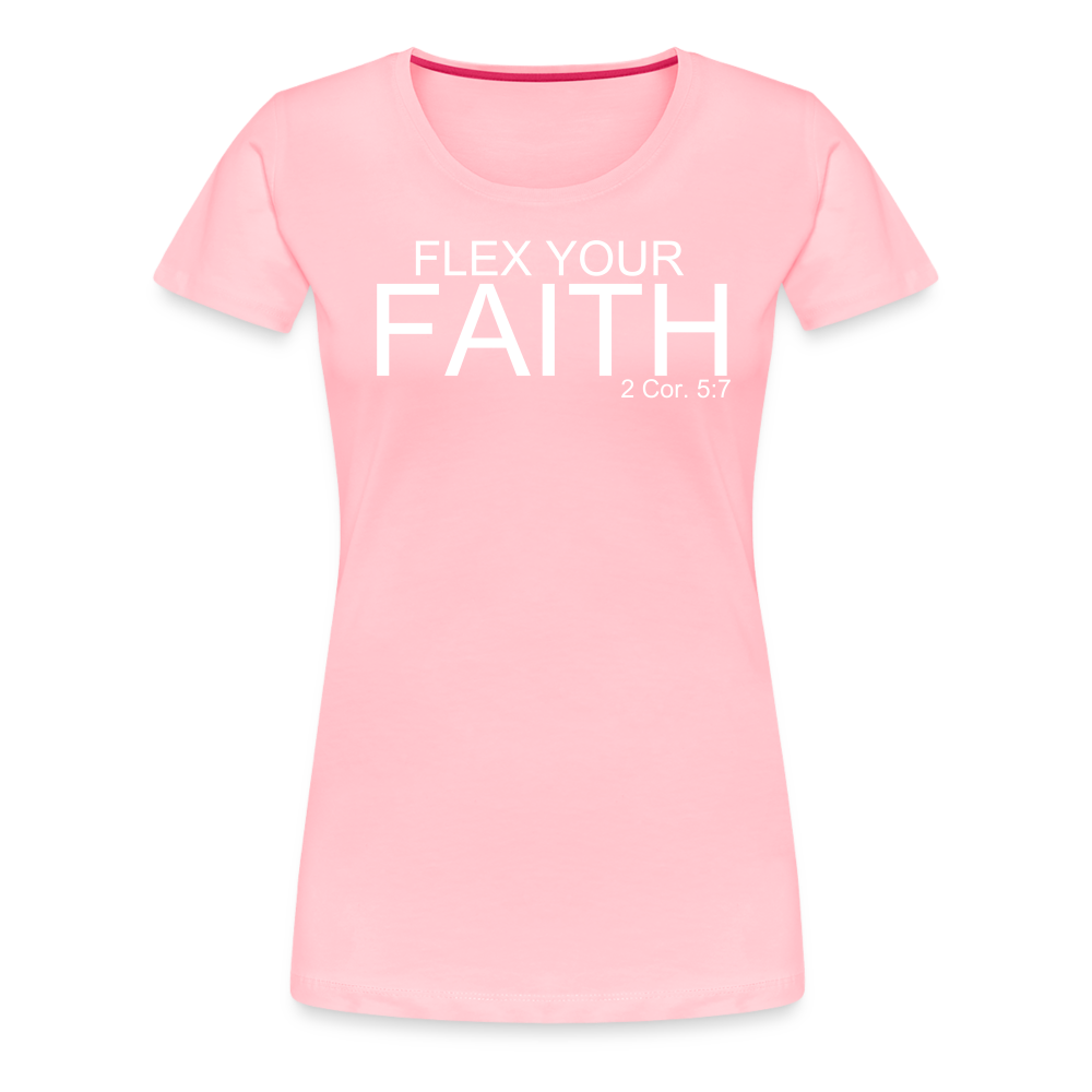 Faith Flex Women’s Premium T-Shirt - pink