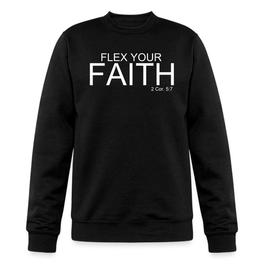 Faith Flex Champion Unisex Powerblend Sweatshirt - black