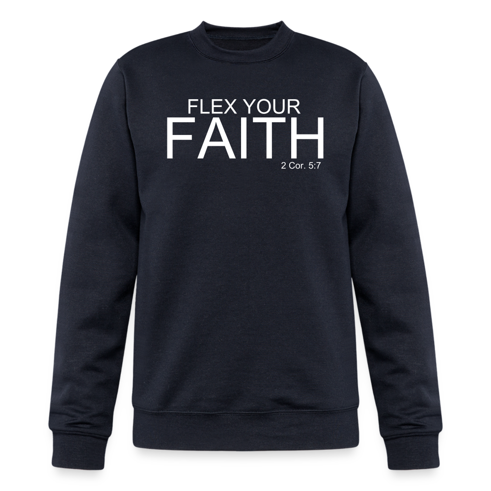 Faith Flex Champion Unisex Powerblend Sweatshirt - navy