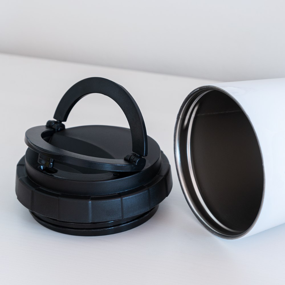 Faith Flex Travel Mug - white