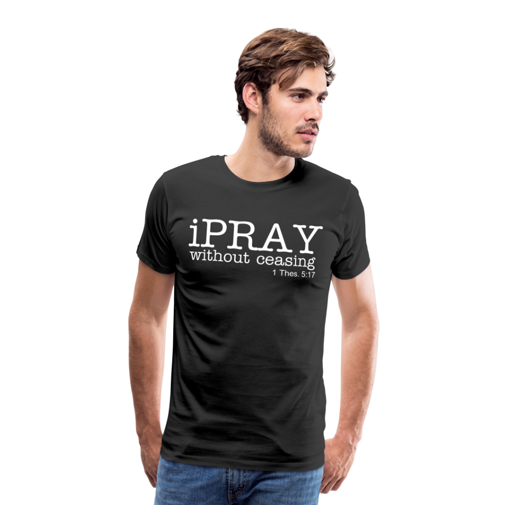 iPray Men's Premium T-Shirt - black