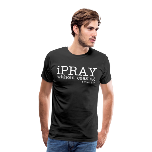 iPray Men's Premium T-Shirt - black