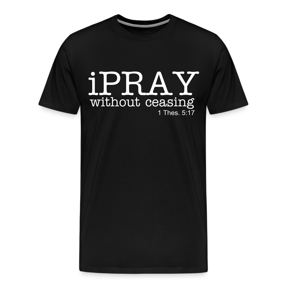 iPray Men's Premium T-Shirt - black