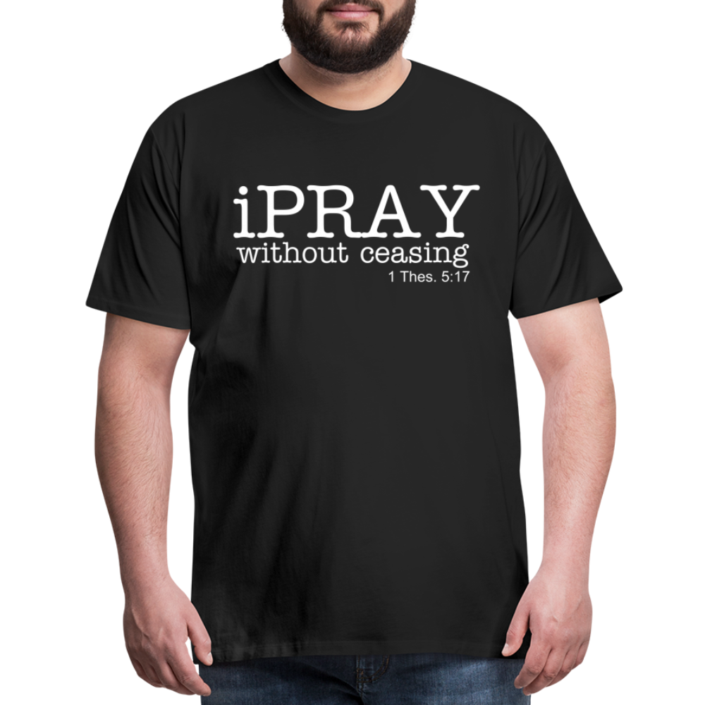 iPray Men's Premium T-Shirt - black