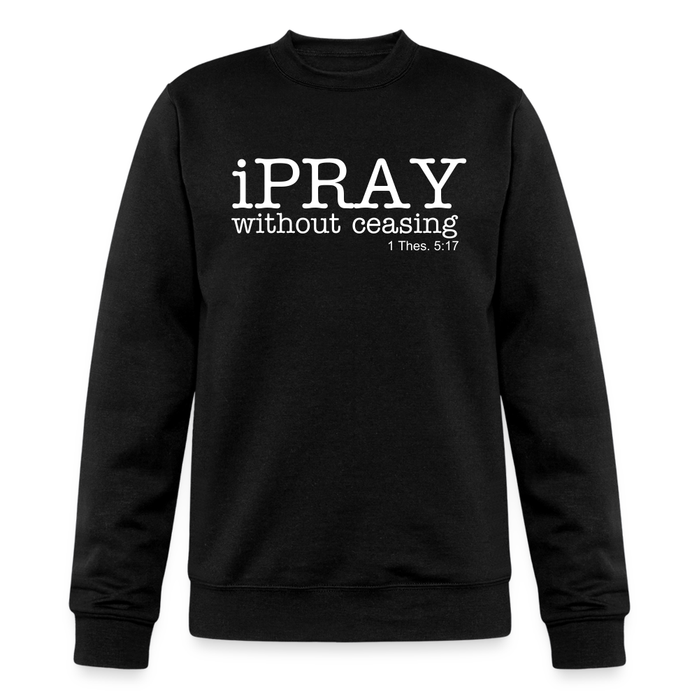 iPray Champion Unisex Powerblend Sweatshirt - black