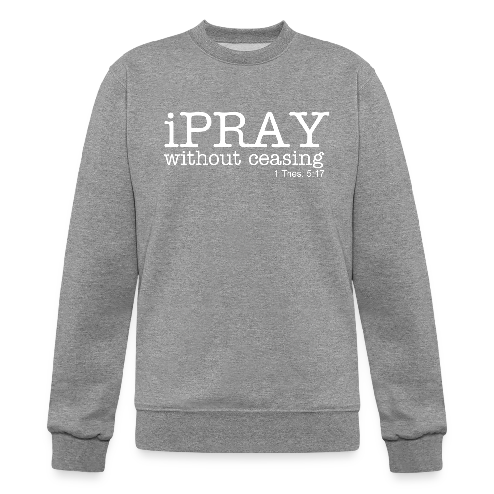 iPray Champion Unisex Powerblend Sweatshirt - heather gray