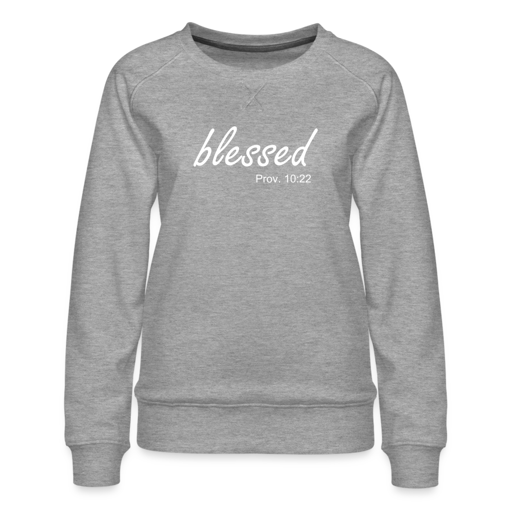 Blessed Women's Hoodie - heather grey