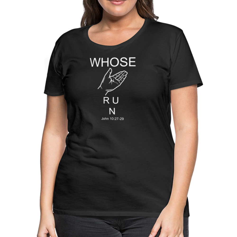 Whose Hand Women’s Premium T-Shirt - black