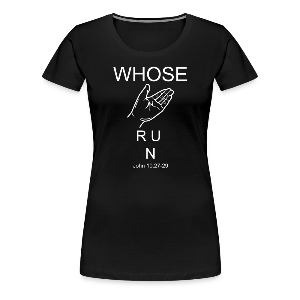 Whose Hand Women’s Premium T-Shirt - black