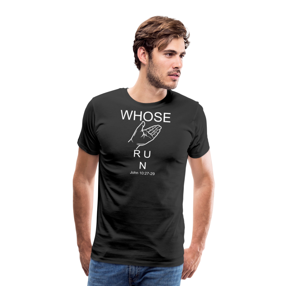 Whose Hand Men's Premium T-Shirt - black