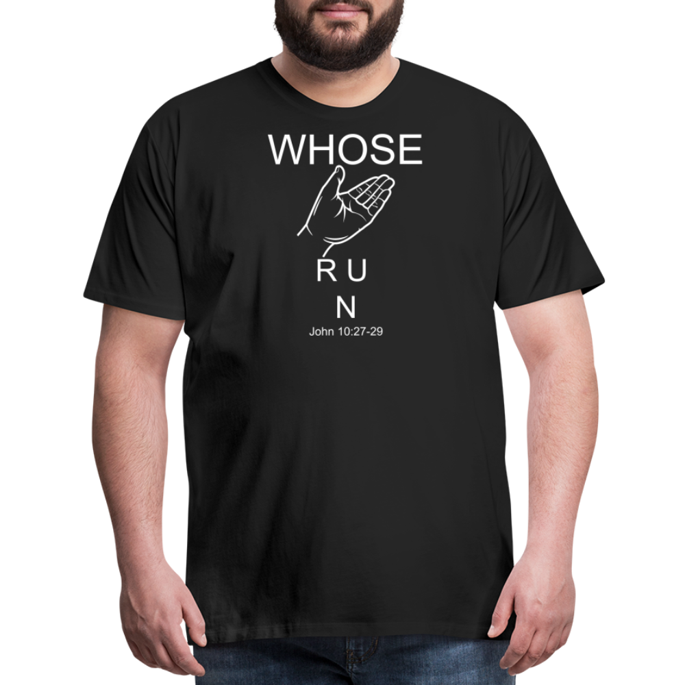 Whose Hand Men's Premium T-Shirt - black