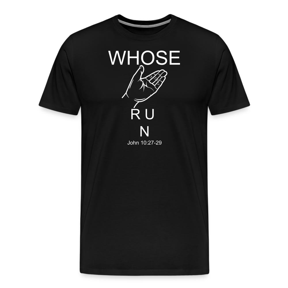 Whose Hand Men's Premium T-Shirt - black