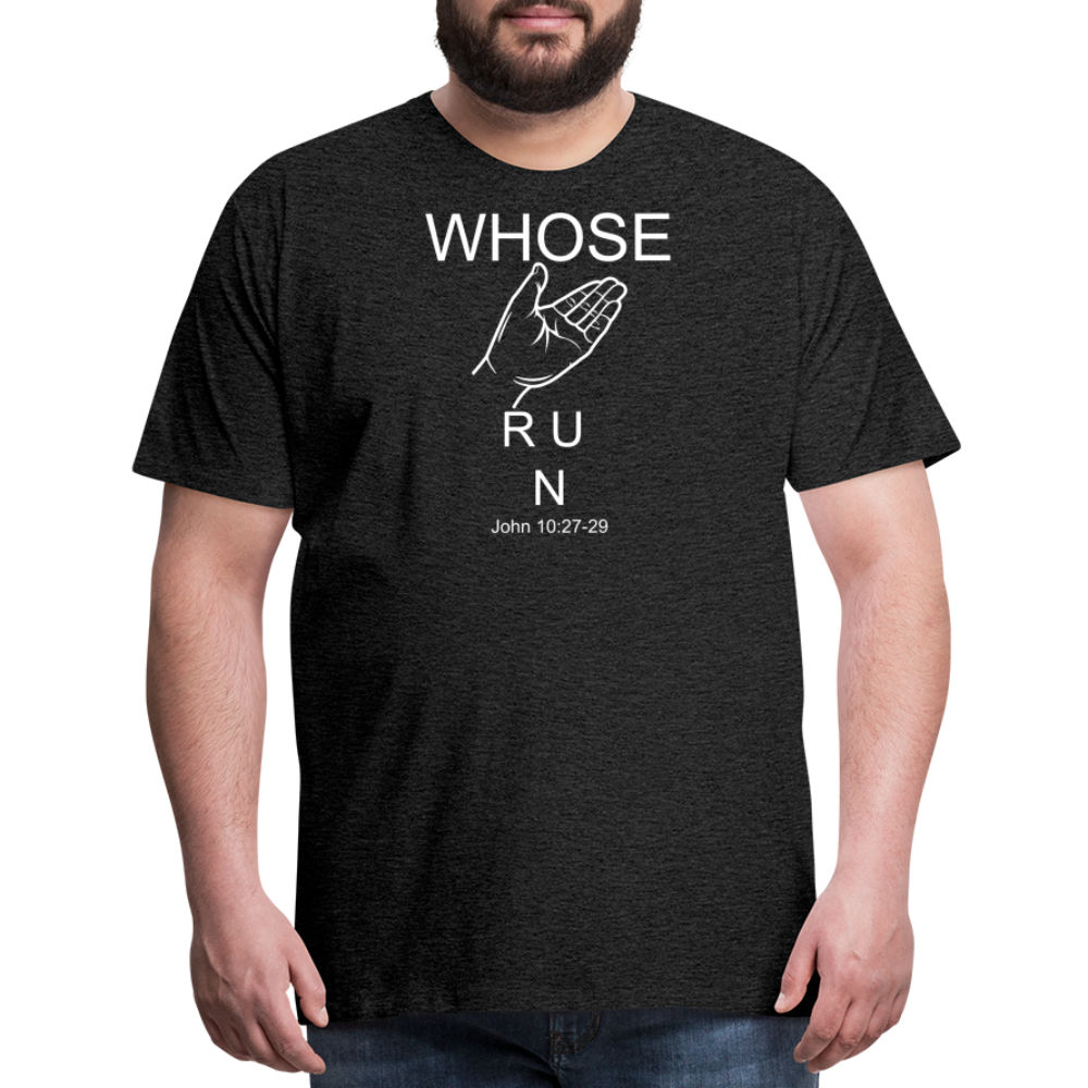 Whose Hand Men's Premium T-Shirt - charcoal grey
