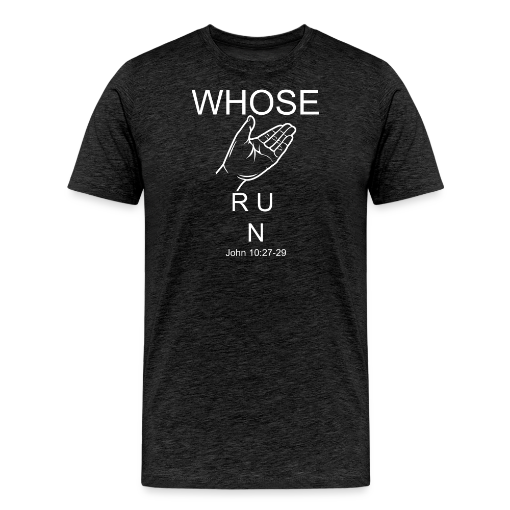 Whose Hand Men's Premium T-Shirt - charcoal grey