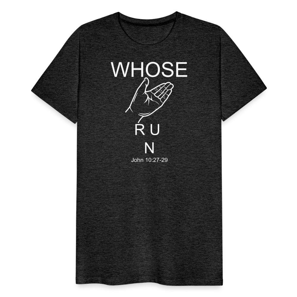 Whose Hand Men's Premium T-Shirt - charcoal grey