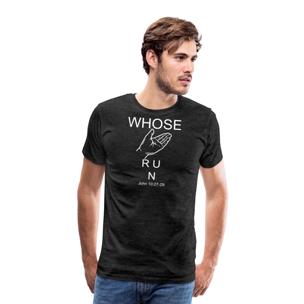 Whose Hand Men's Premium T-Shirt - charcoal grey