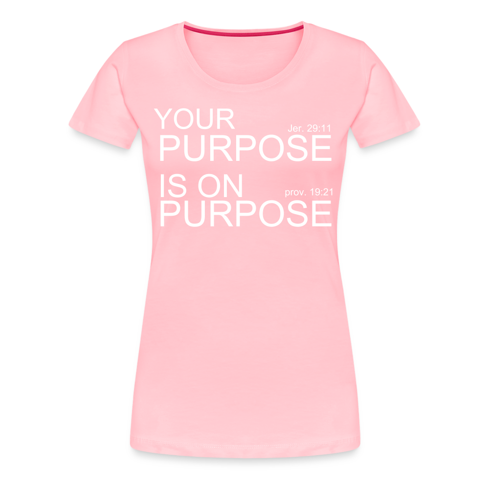 Purpose X2 Women’s Premium T-Shirt - pink