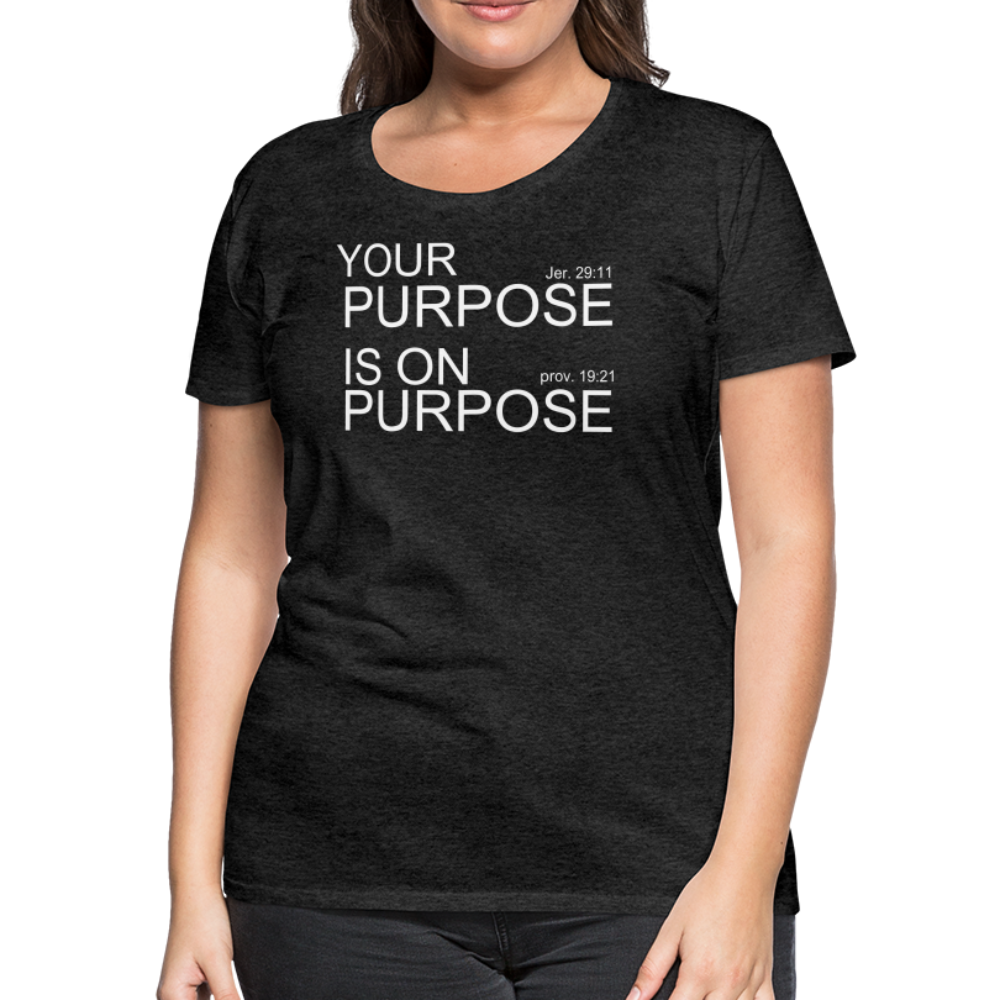 Purpose X2 Women’s Premium T-Shirt - charcoal grey