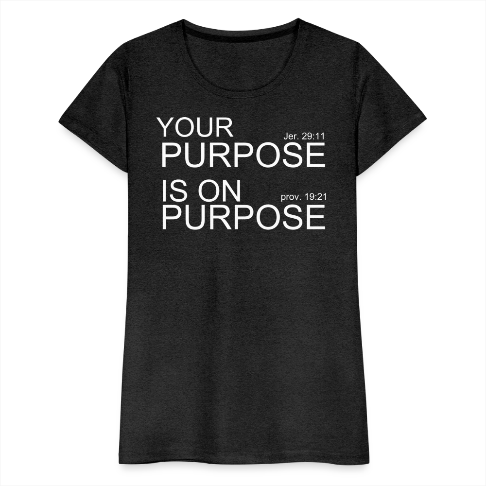 Purpose X2 Women’s Premium T-Shirt - charcoal grey