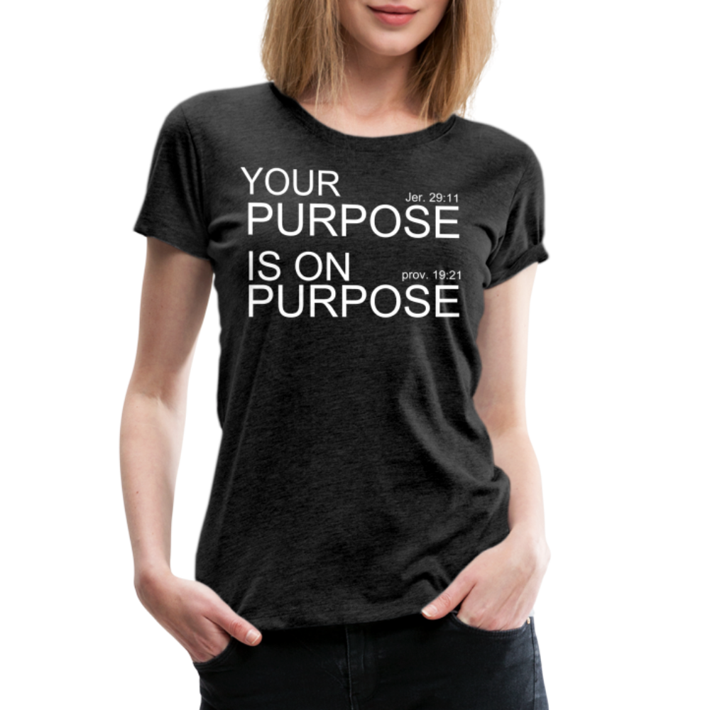 Purpose X2 Women’s Premium T-Shirt - charcoal grey