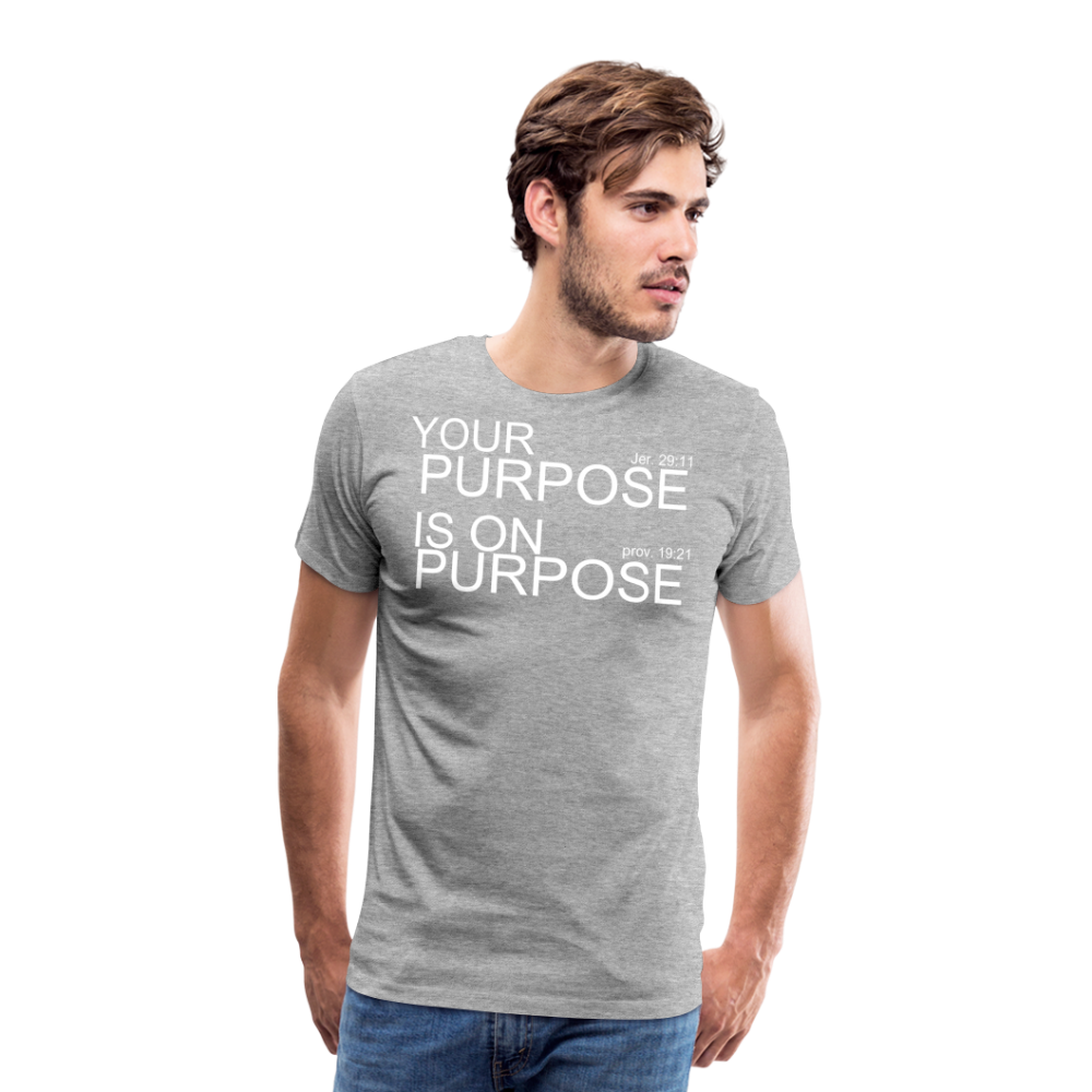 Purpose X2 Men's Premium T-Shirt - heather gray