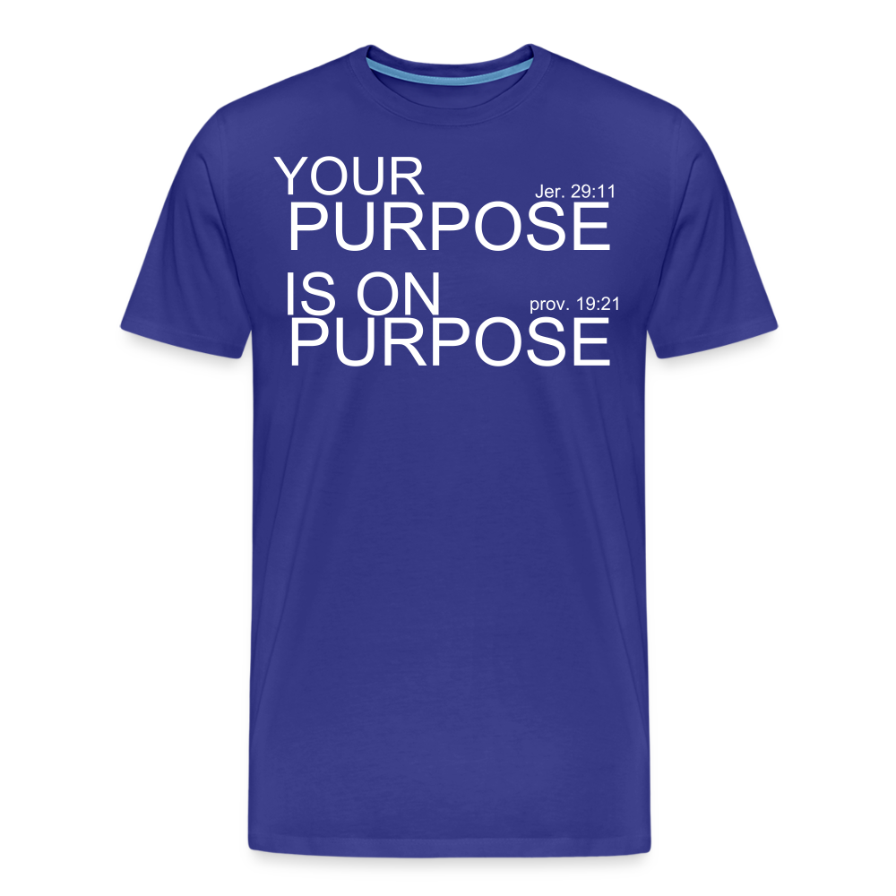 Purpose X2 Men's Premium T-Shirt - royal blue