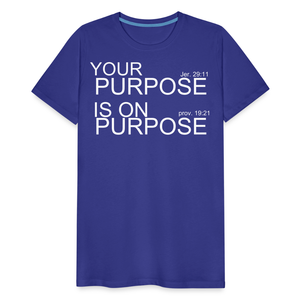 Purpose X2 Men's Premium T-Shirt - royal blue