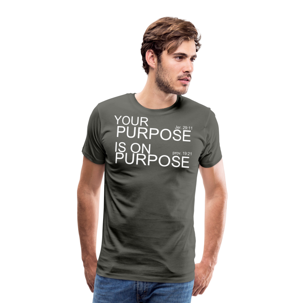 Purpose X2 Men's Premium T-Shirt - asphalt gray