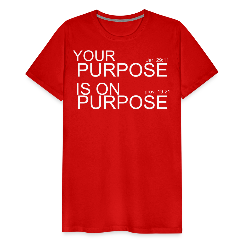Purpose X2 Men's Premium T-Shirt - red