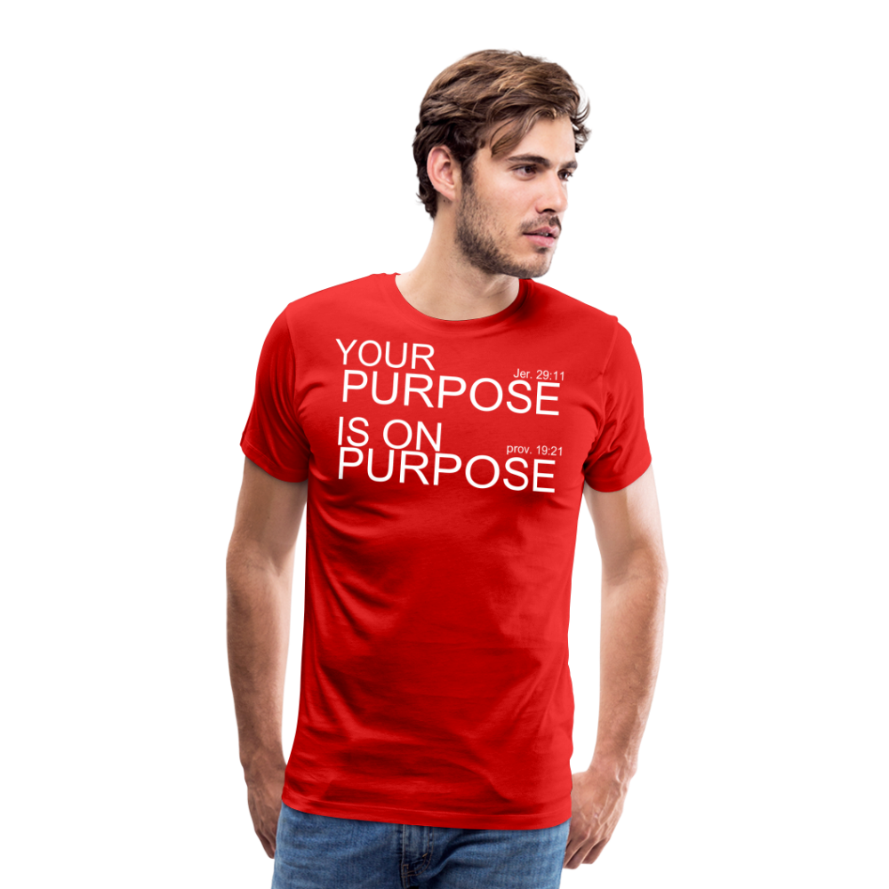 Purpose X2 Men's Premium T-Shirt - red