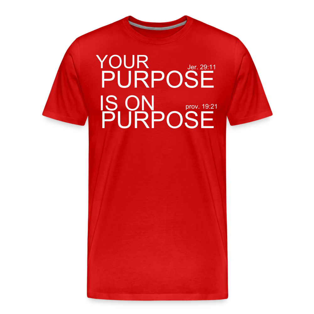 Purpose X2 Men's Premium T-Shirt - red