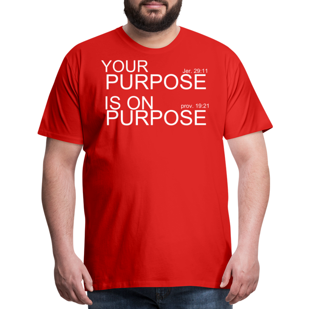 Purpose X2 Men's Premium T-Shirt - red