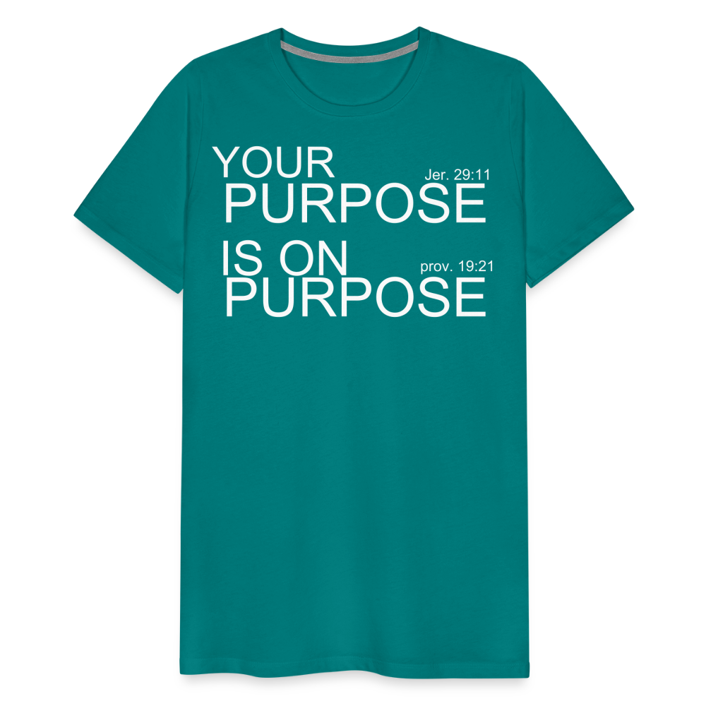 Purpose X2 Men's Premium T-Shirt - teal
