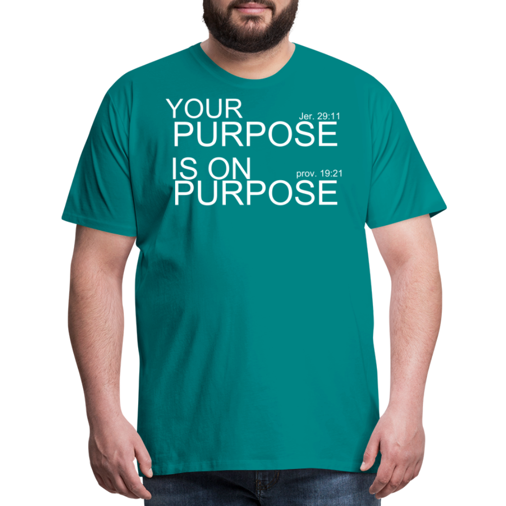 Purpose X2 Men's Premium T-Shirt - teal